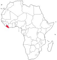 Liberia Map