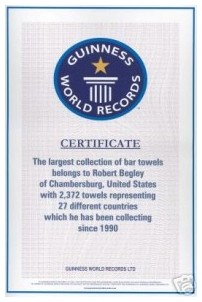 guinness world record certificate template