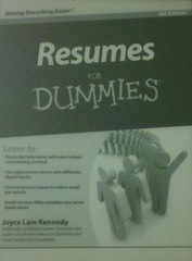 Resumes For Dummies Resumes For Dummies