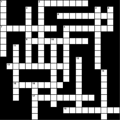 Crossword Puzzles on Math Facts  1 Crossword Puzzle   Math