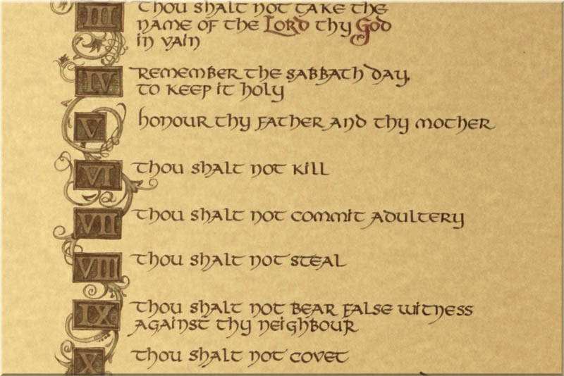 Ten Commandments