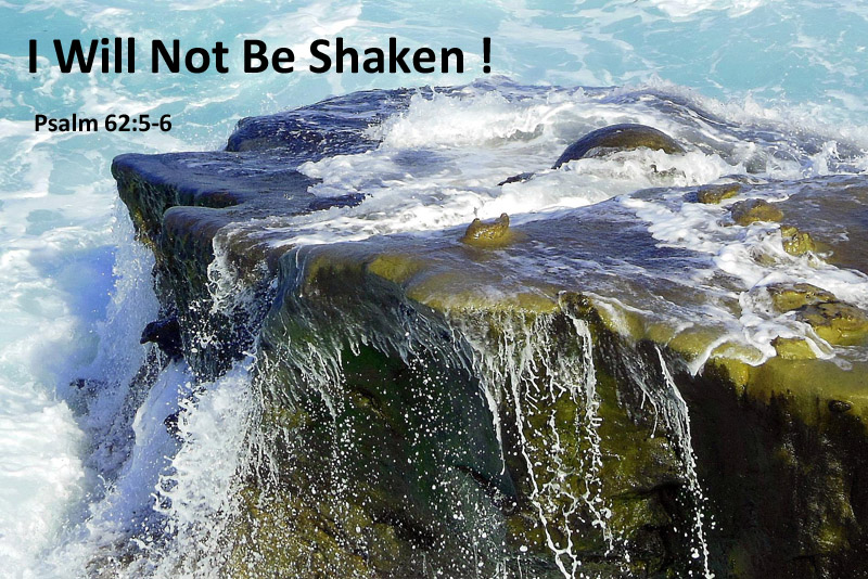 I Will Not Be Shaken - Memory Verse