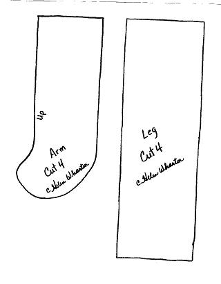 cloth doll body pattern | eBay - Electronics, Cars, Fashion