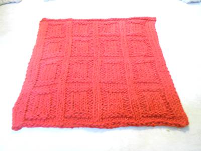 Afghan Knit from Stash Yarn Recipe